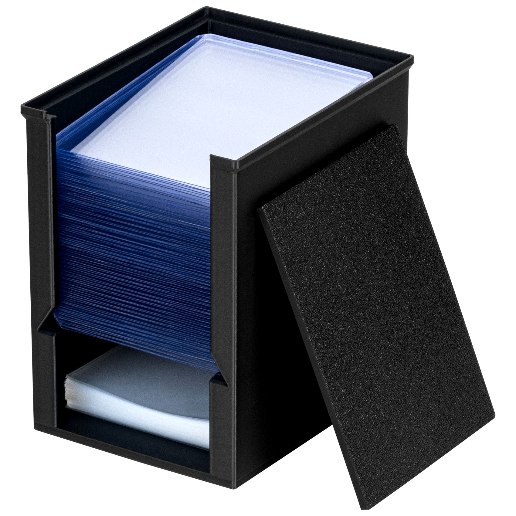 Pokemon Card Storage & Top Loader Dispenser - Card Sorting Tray for TCG - Image 1