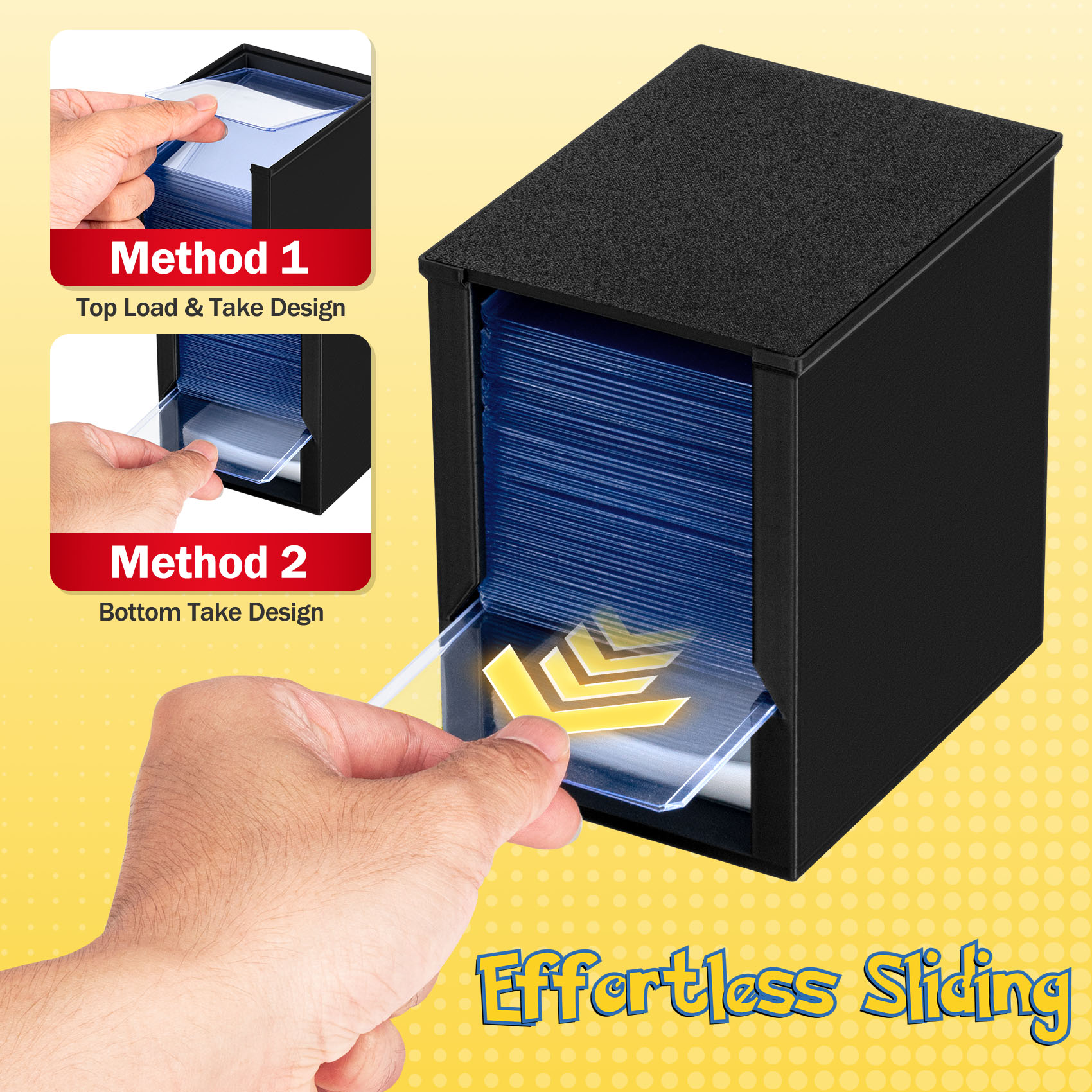 Pokemon Card Storage & Top Loader Dispenser - Card Sorting Tray for TCG thumbnail 5
