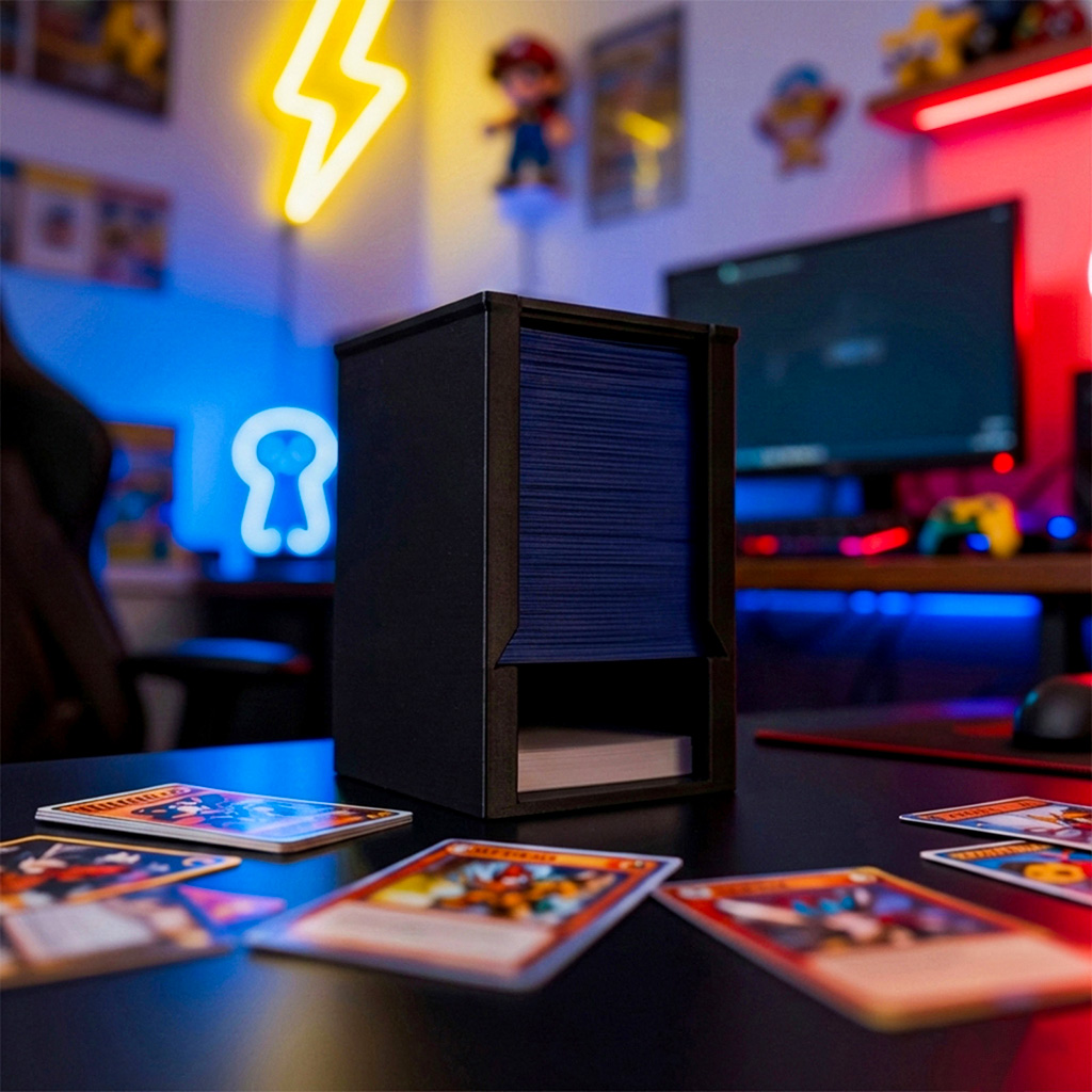 Pokemon Card Storage & Top Loader Dispenser - Card Sorting Tray for TCG thumbnail 7