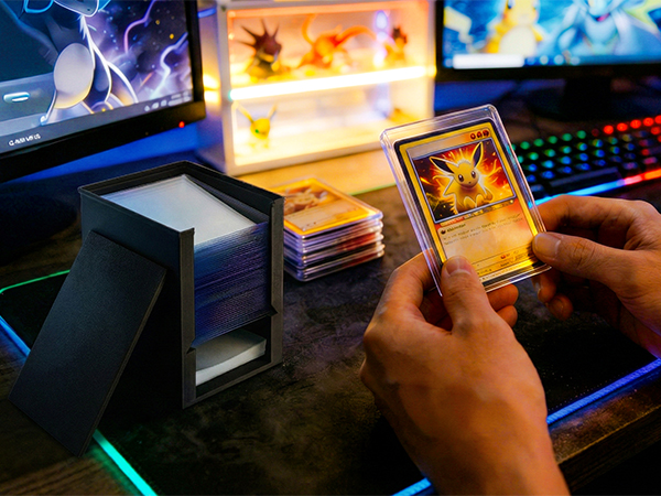 Pokemon Card Storage & Top Loader Dispenser - Card Sorting Tray for TCG thumbnail 8